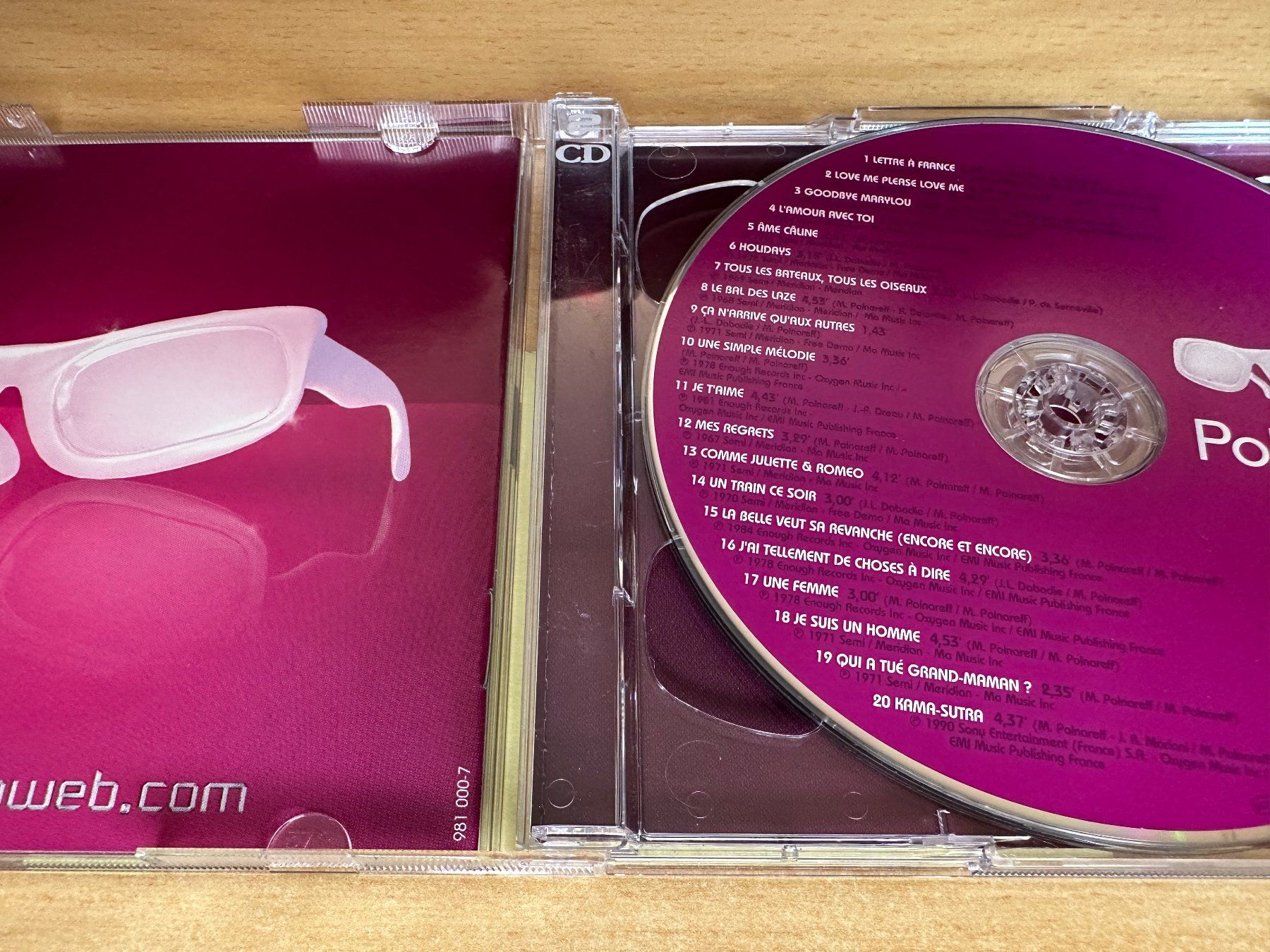 CD: N2 Michel Polnareff – Passé Présent - 2 CD – Usato da Rikon im Tösstal venduto da Alpenmutz 2