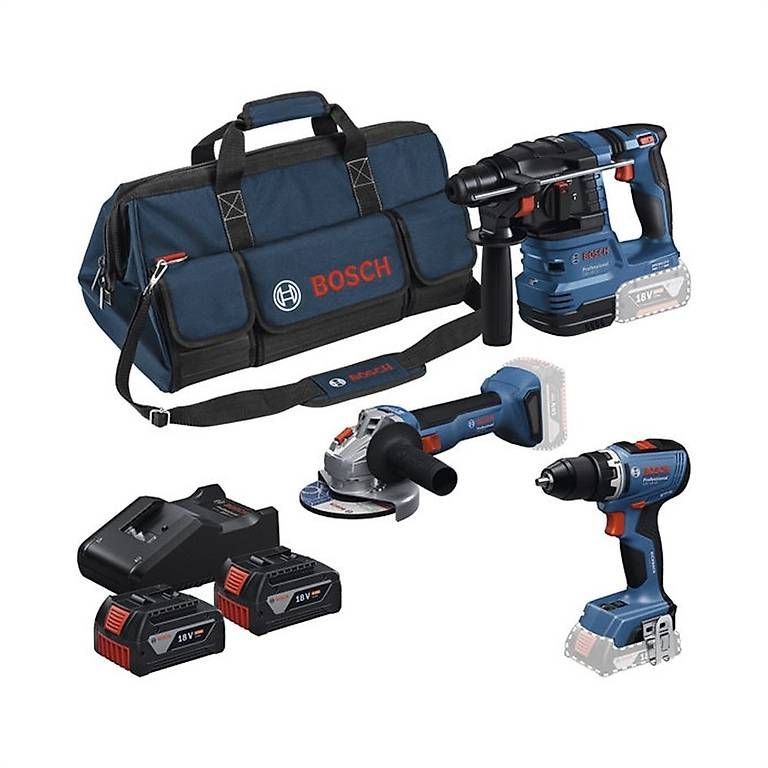 Bosch Tutti gli attrezzi: Bosch 3 Tool Kit - 18 V / NEU – Nuovo e nell'imballaggio originale da Wängi venduto da dig_5nbg