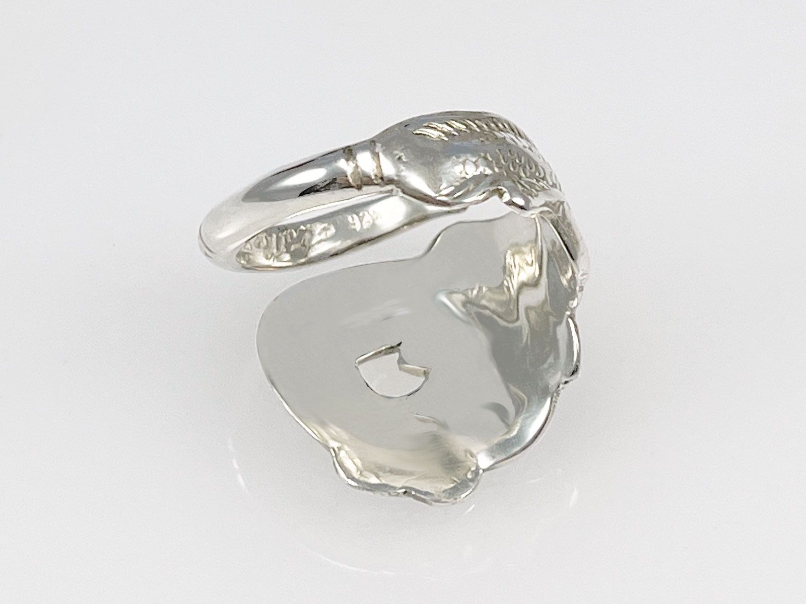 Anelli: Silberring mit Drachen Motiv – Nuovo e nell'imballaggio originale da Meilen venduto da Byrd-bijoux 4