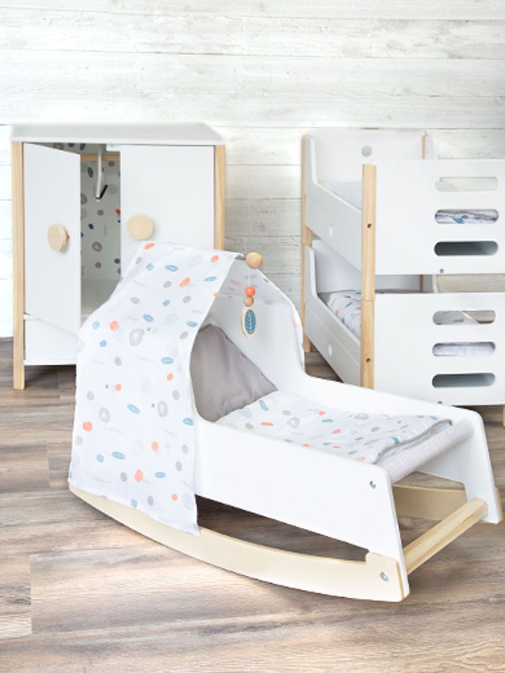 Carrozzine per bambole: Puppenwiege "Little Button" – Nuovo e nell'imballaggio originale da Wettingen venduto da Swala 5