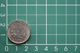 währung francaise 1 franc 1975