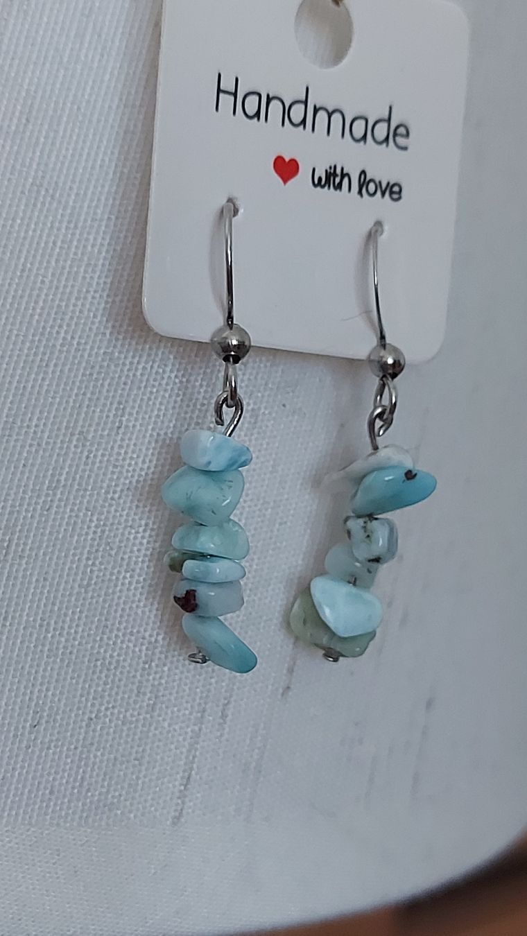 Orecchini pendenti & Orecchini a lobo: Larimar-Ohrringe – Nuovo e nell'imballaggio originale da Sion venduto da aud_7pxl 2