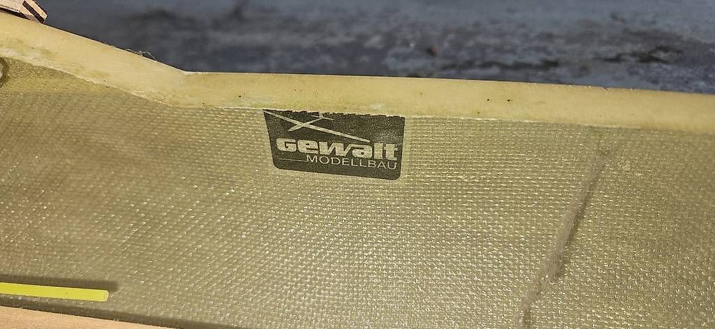 RC Modellbau: Gewalt Modellbau Oldtimer-Segelflugmodell / GFK-Rumpf – Neu und originalverpackt aus Winterthur von schnech 3