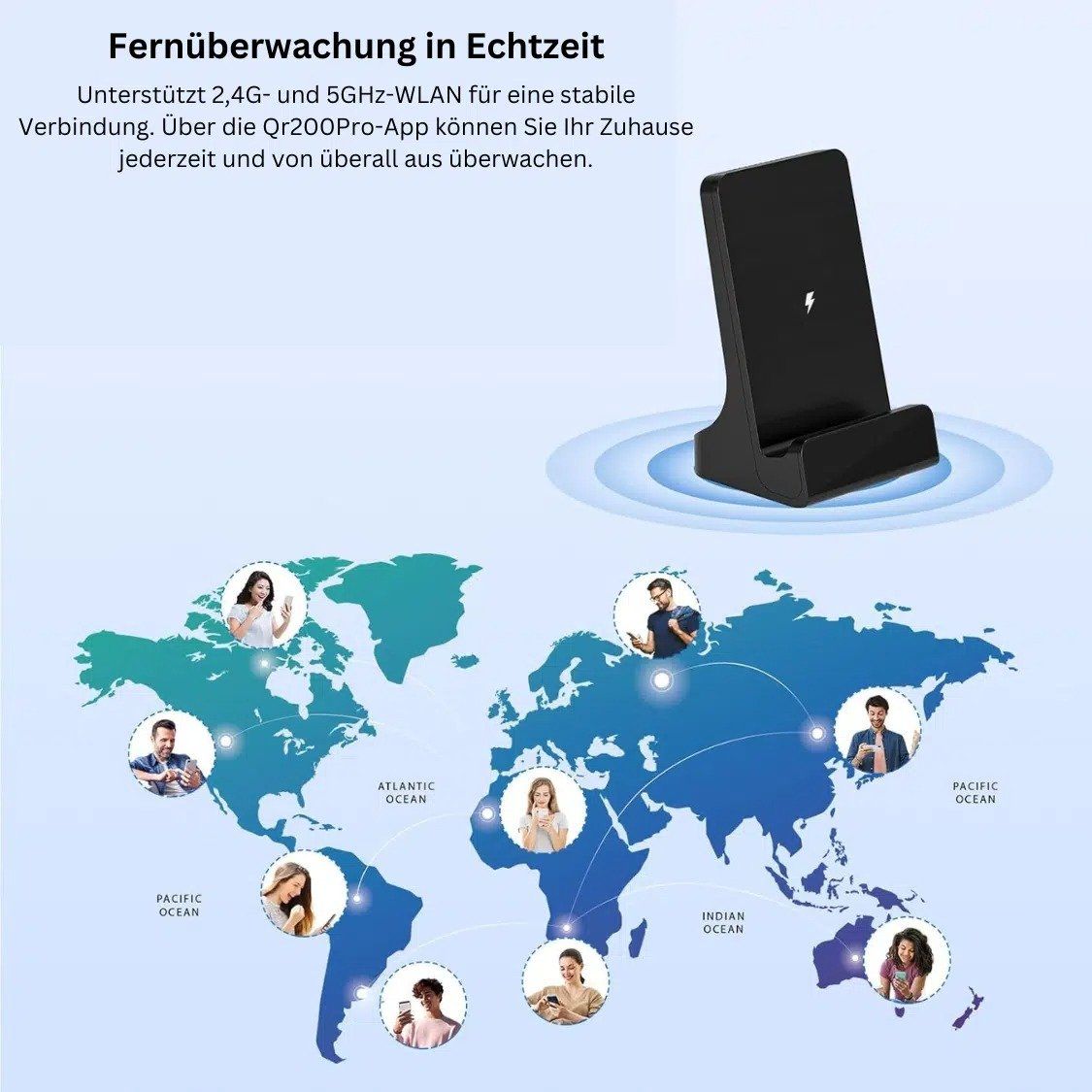 Apple Caricabatterie: Ladestation mit versteckter Kamera und USB-Kabel – Usato da Winterthur venduto da Smart-cam 4