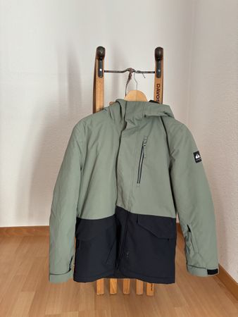 Ski jacket Quiksilver green and black 