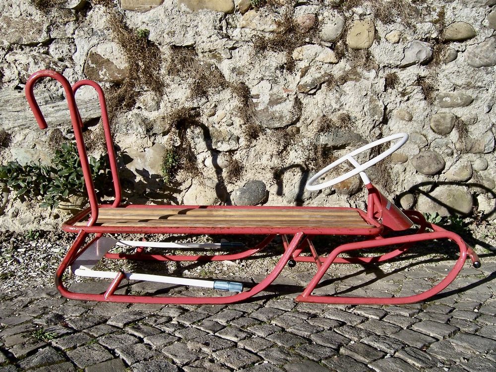 Luge: Schlitten SKS CRESTA Bob mit Steuerung – D'occasion à Kerzers par wisaundso 6