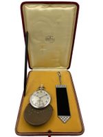 LONGINES Ultra Rare Taschenuhr Platin mit Brillanten *6125