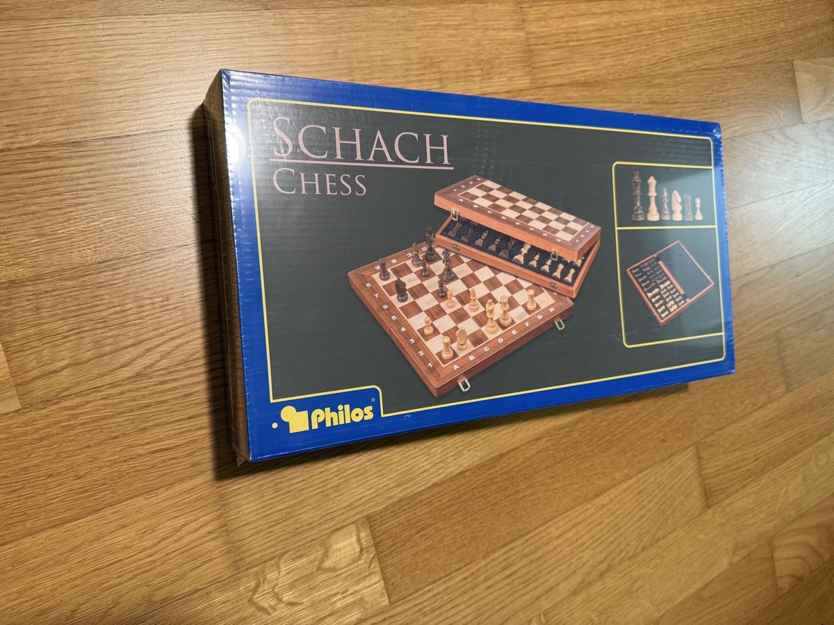 Giochi: **NEU** Philos Schach – Nuovo e nell'imballaggio originale da Ennetbürgen venduto da sto_2rrg