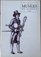 Revue Musées de Genève 194 - Avril 1979