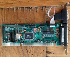 ISA Multi I/O Controller Serial, Parallel, Floppy, IDE Karte