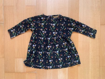 Gold Belgium dress for baby size 3 months 62 cm