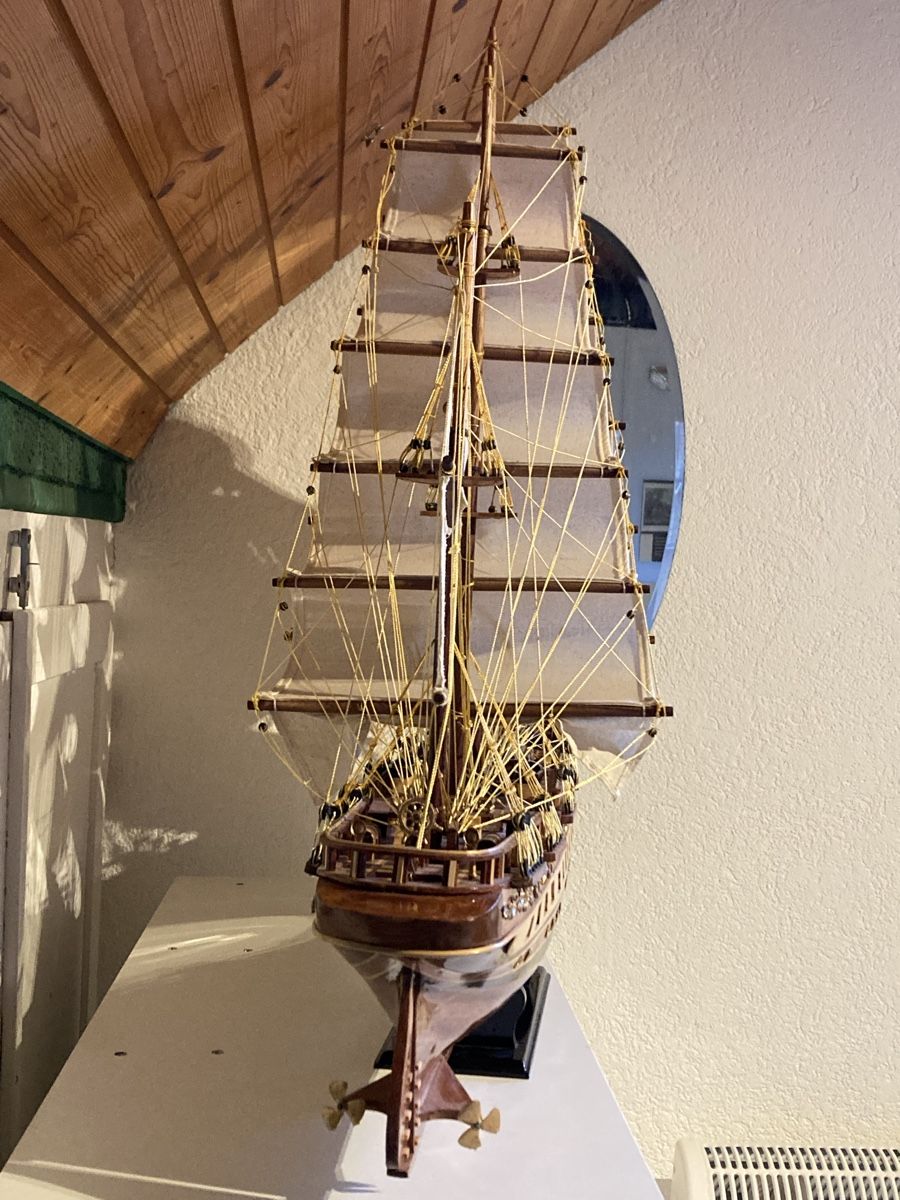 Modellbausätze & Standmodelle: Modellschiff – Neu (gemäss Beschreibung) aus cham von andel22 1