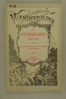 DIE VITZNAU-RIGI BAHN, EUROPÄISCHE WANDERBILDER, HOLZSTICHE