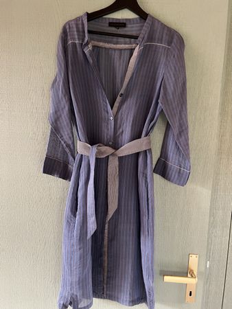 Blusenkleid Gr.36 Baumwolle/Seide