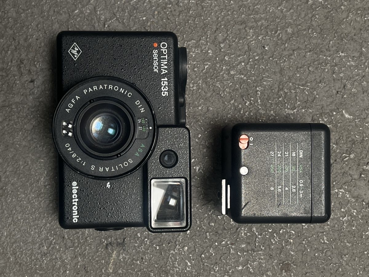 Agfa Kamera: AGFA Optima 1535 Electronic Sensor – Gebraucht aus Zürich von sandrowanner 2