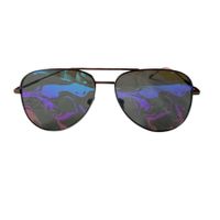 Saint Laurent, Aviator, blau lila schimmernd, neuwertig!