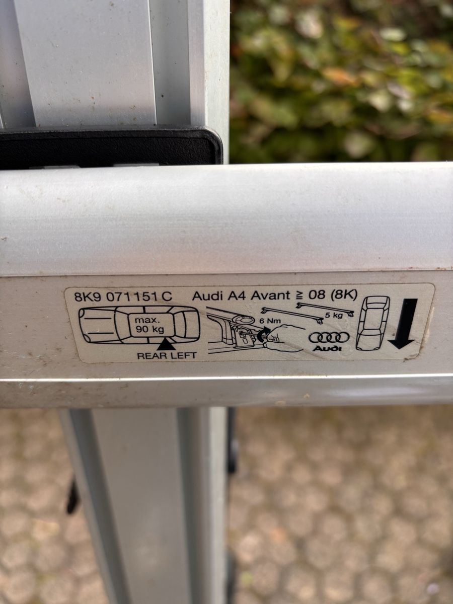 Atera Portapacchi: 2 Altera Velodachträger. Dazu Audi A4 Aufnahme – Usato da Aesch BL venduto da Matthi3