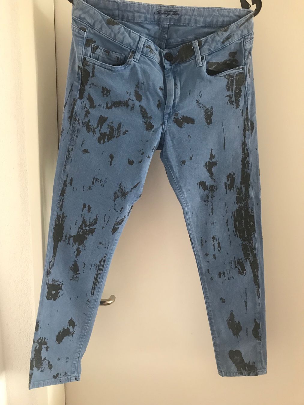 Pepe Jeans Jeans: Pepe Jeans, Grösse 31, hellblau mit Print – Usato da Niederteufen venduto da mix18 1