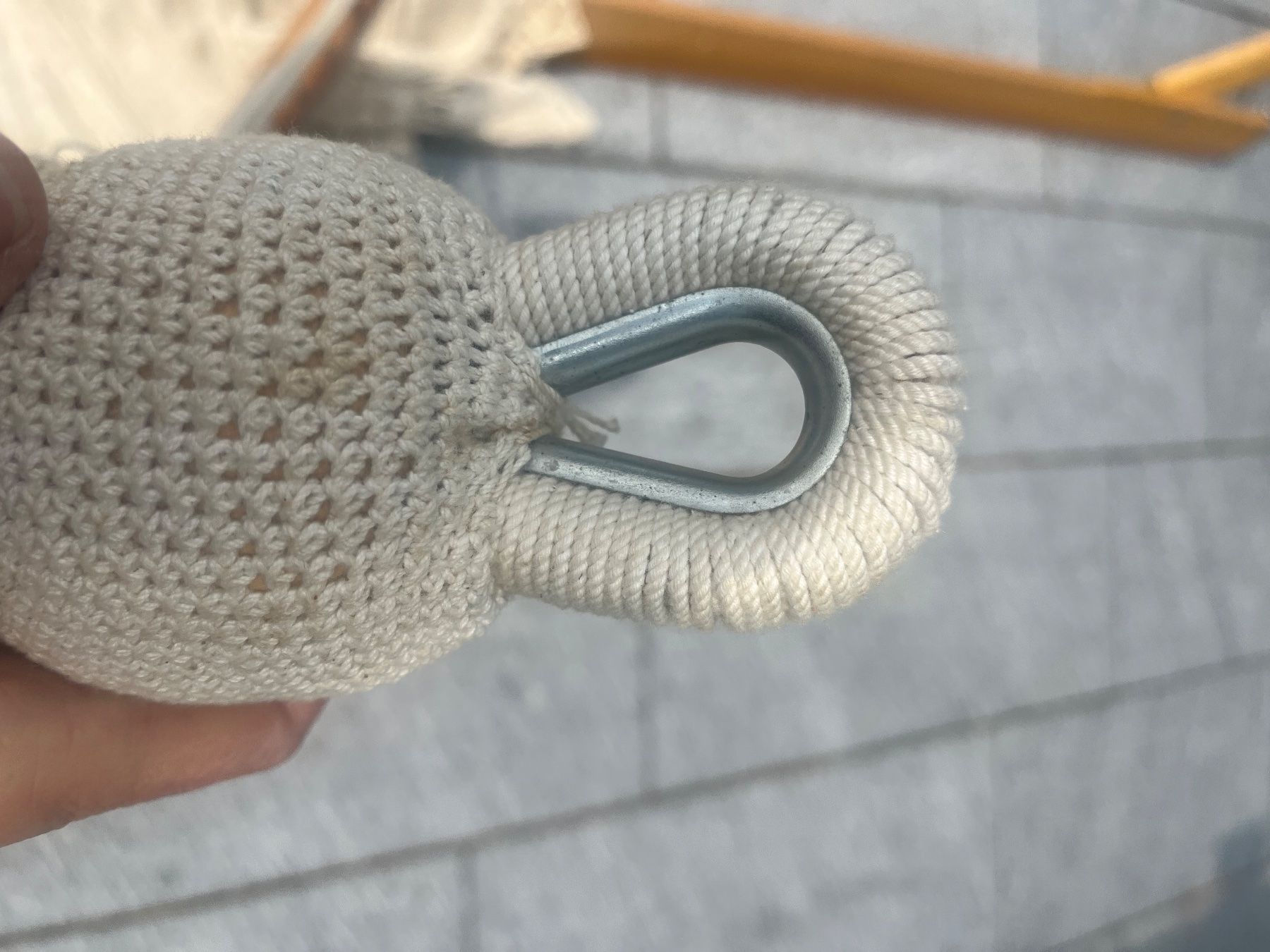 Hängematten: Hängematte Vintage, Handgeknüpft – Gebraucht aus Schindellegi von Zurpan 5