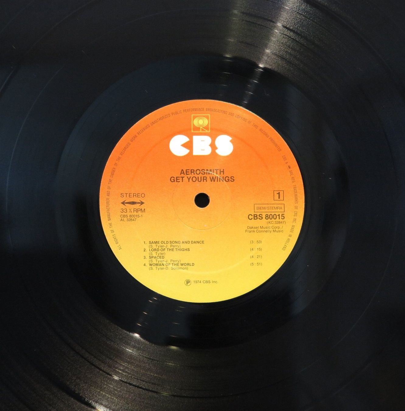 Vinyles: Aerosmith - Get Your Wings / LP 1974 – D'occasion à Zürich par Naim60 2