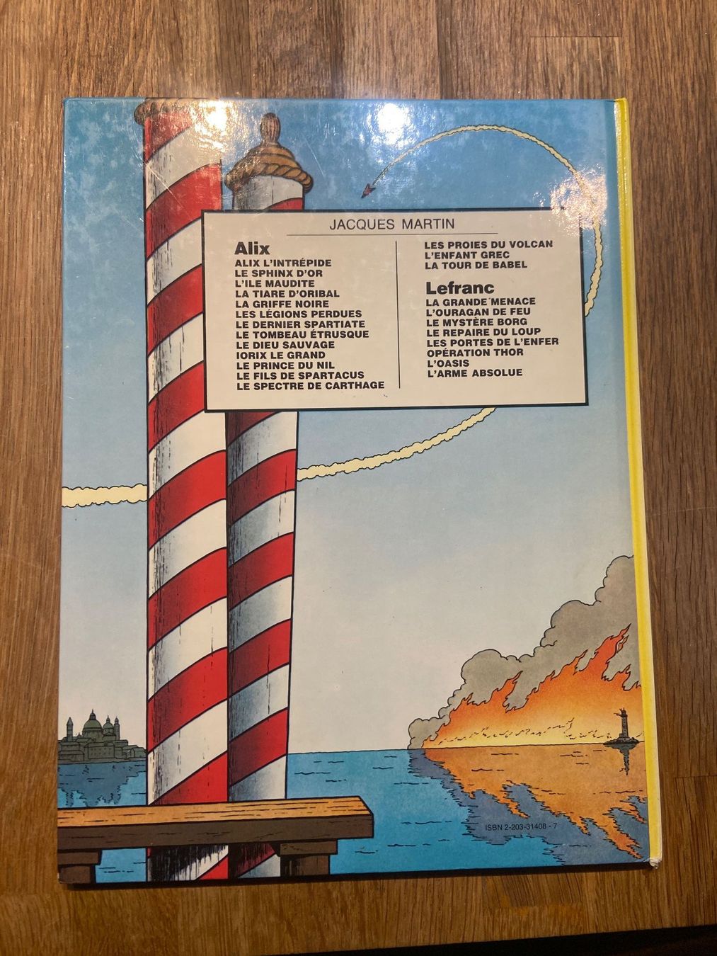 Fumetti: Lefranc (Jacques Martin) L'arme Absolue EO TBE – Usato da Fribourg venduto da J334455 1