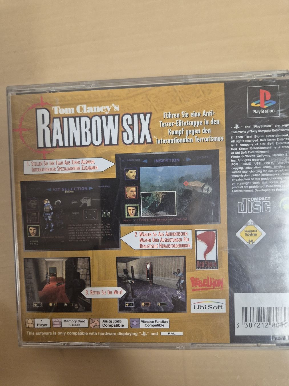 Giochi: Rainbow Six PS1 -Retro Gaming Spass! – Usato da Tuggen venduto da Santasbag 1