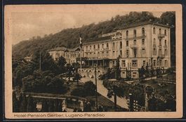 Lugano, Hotel-Pension Gerber und Badehau