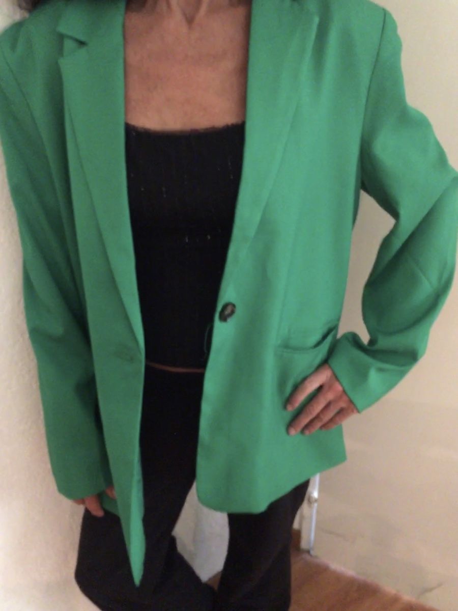 Giacche: Stylischer Blazer - Grün, Grösse 38 – Nuovo (secondo la descrizione) da Le Grand-Saconnex venduto da christianbmarx 1