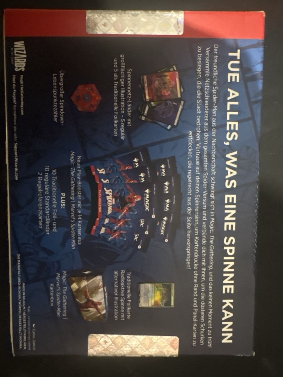 Magic The Gathering Sammelbilder & Trading cards: Magic The Gathering Marvel Spider-Man Bundle Deutsch Neu – Neu und originalverpackt aus Emmenbrücke von Dr.Stone 1