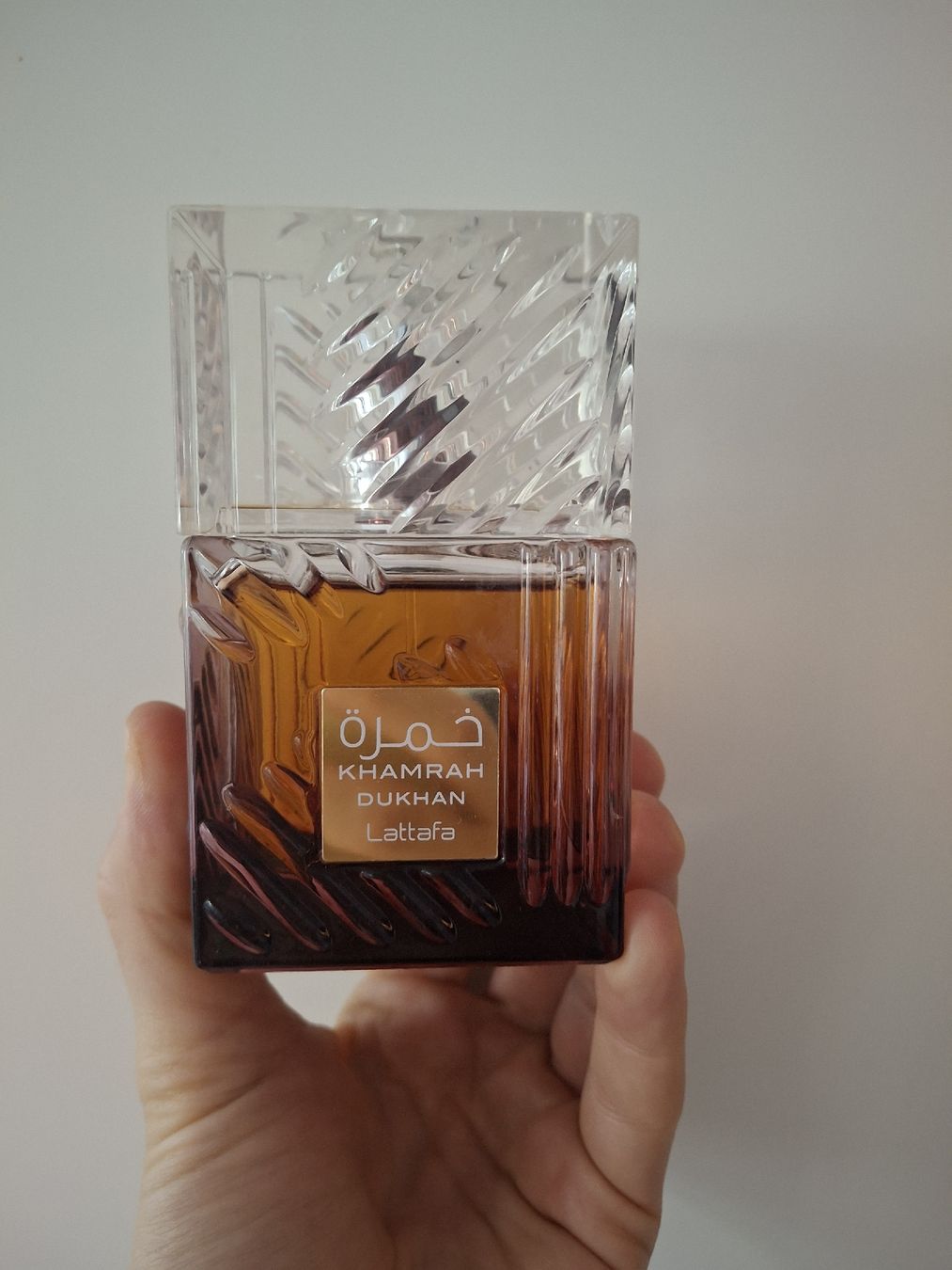 Lattafa Parfum & Eau de Toilette: Lattafa Khamrah Dukhan – Gebraucht aus Zürich von dre_pnk2