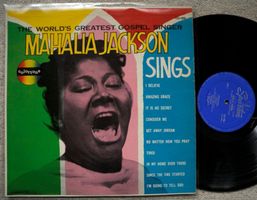 LP Gospel Singer Mahalia Jackson The World's Greatest  🛀