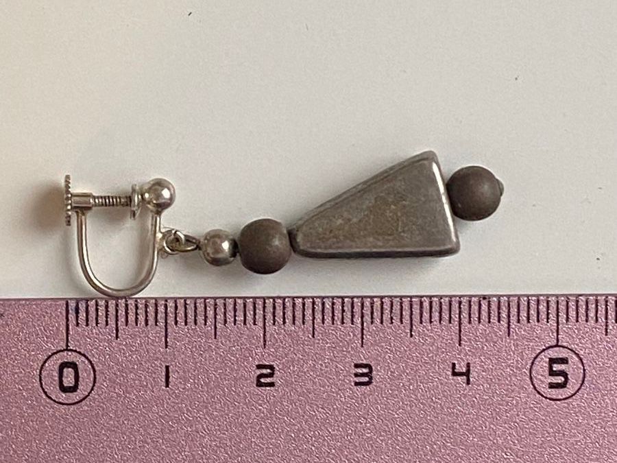 Ohrringe & -stecker: Silber 925 Vintage Klip Ohrringe – Gebraucht aus Givisiez von dor_xb9k 1