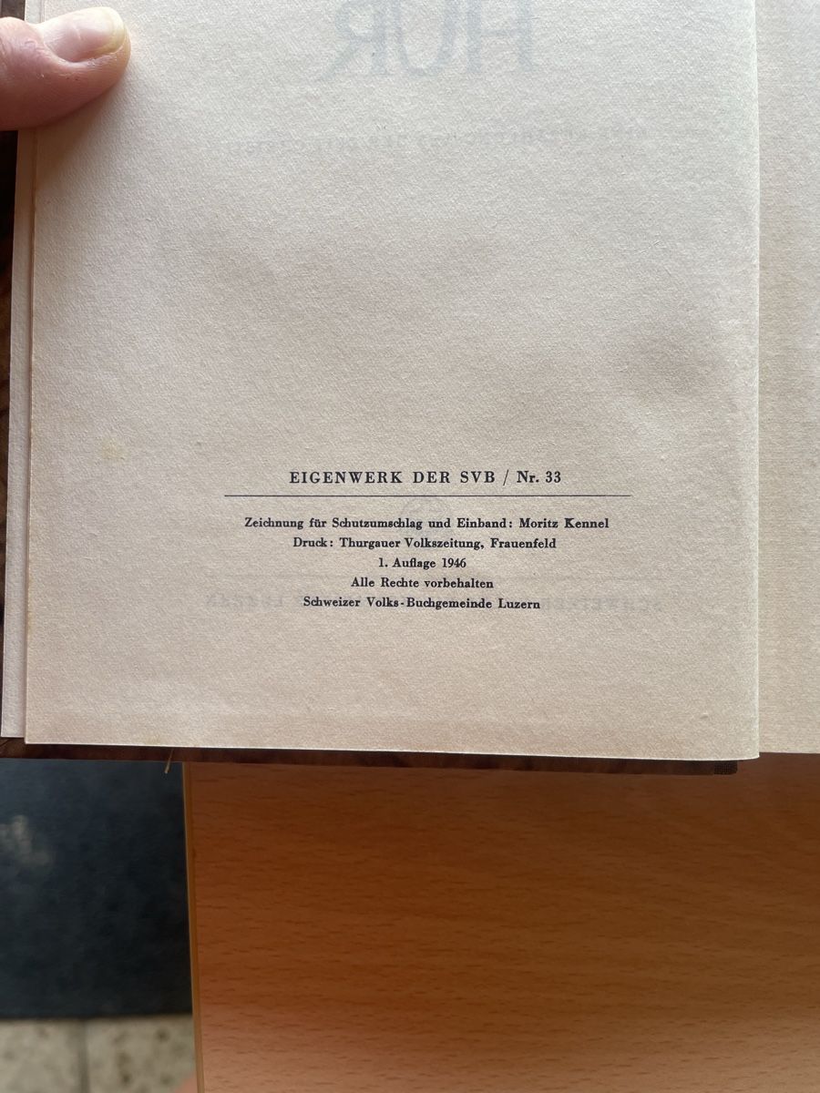 Bücher: Ben Hur Buch 1. Ausgabe 1946 – Gebraucht aus Wil SG von WauWauBoutique 1