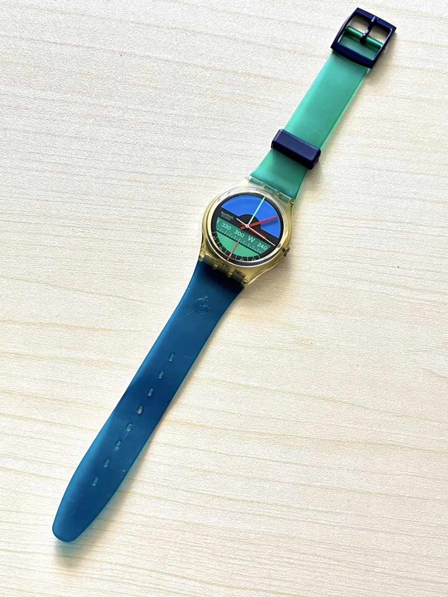 Swatch Uhren: Swatch Uhr mit transparentes Gehaeuse – Gebraucht aus Grenchen von chththl 1