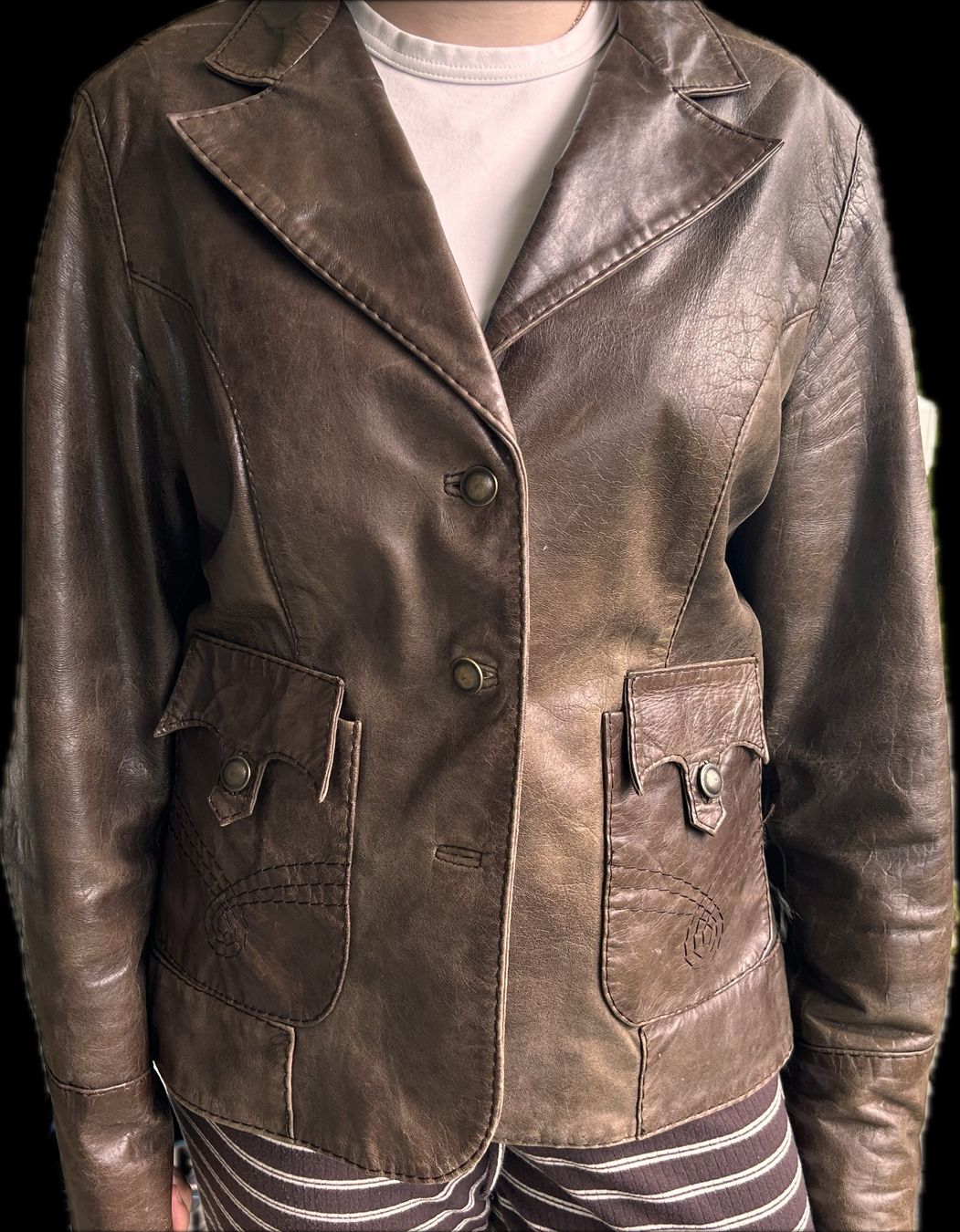 Giacche: Vintage Lederjacke – Usato da Toffen venduto da dis_9tlf 1