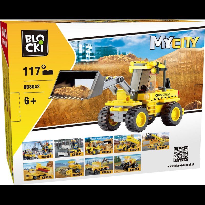 Kit di costruzioni: City - Radlader   117 Teile Baustelle – Nuovo e nell'imballaggio originale da Biel/Bienne venduto da Spiel-Markt 3