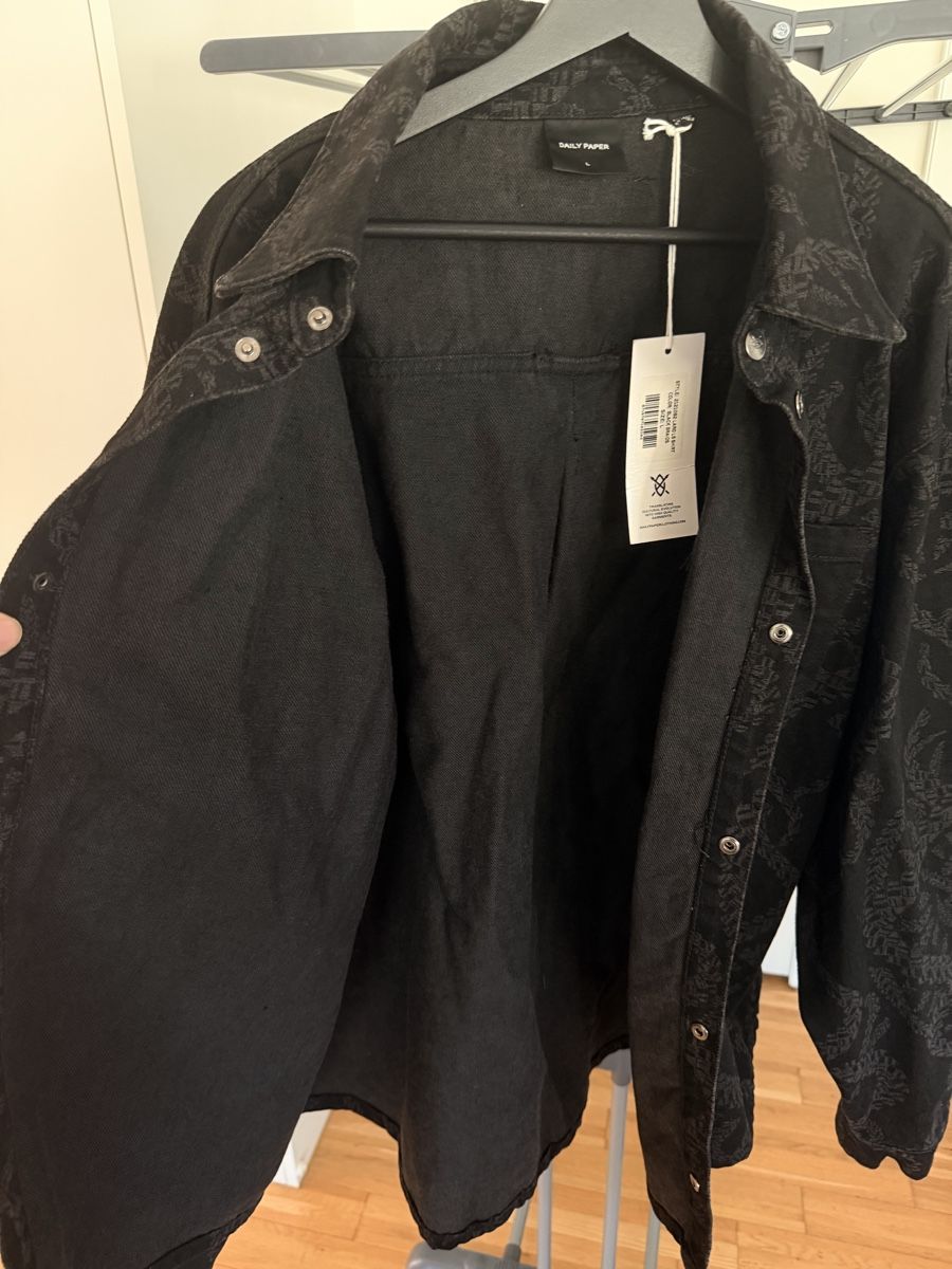 Giacche: Daily Paper Denim Jacket Black Pattern Size L – Nuovo e nell'imballaggio originale da Zürich venduto da Gautier_Juan 3