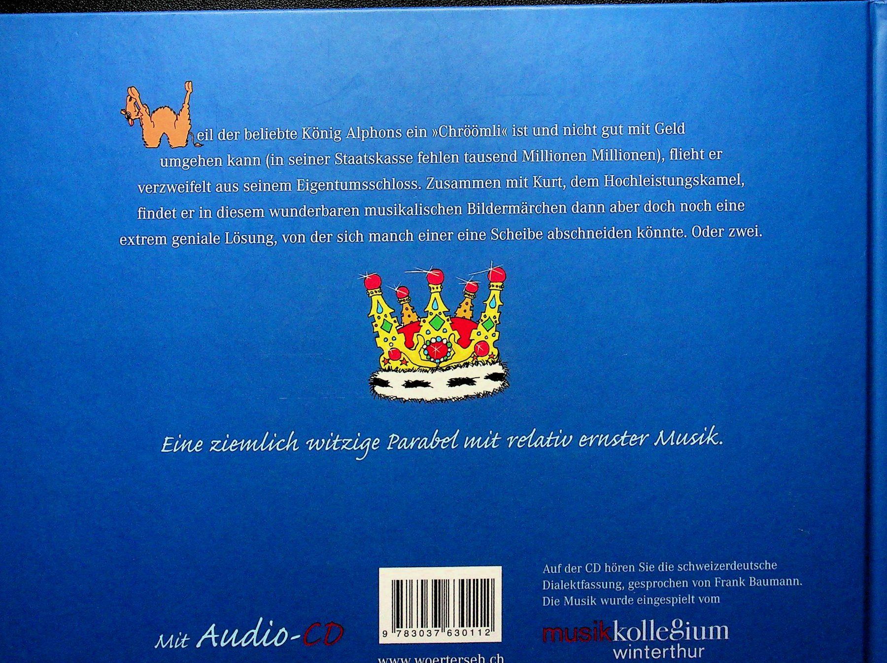 Libri: Frank Baumann König Alphons und Kurt, das Kamel mit CD – Usato da Reitnau venduto da Zaomir 8