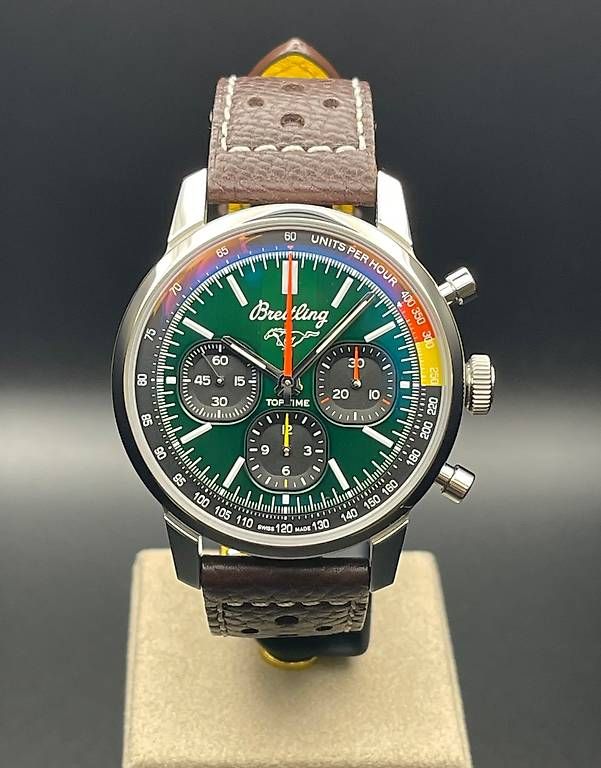 Breitling Orologi: Breitling Top Time B01 "Ford Mustang" Ref. AB01762A1L1X1 – Nuovo e nell'imballaggio originale da Lugano venduto da luganotopwatches