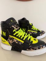 PHILIPP PLEIN HI-TOP SNEAKERS LEOPARD GR.40 NEUWERTIG