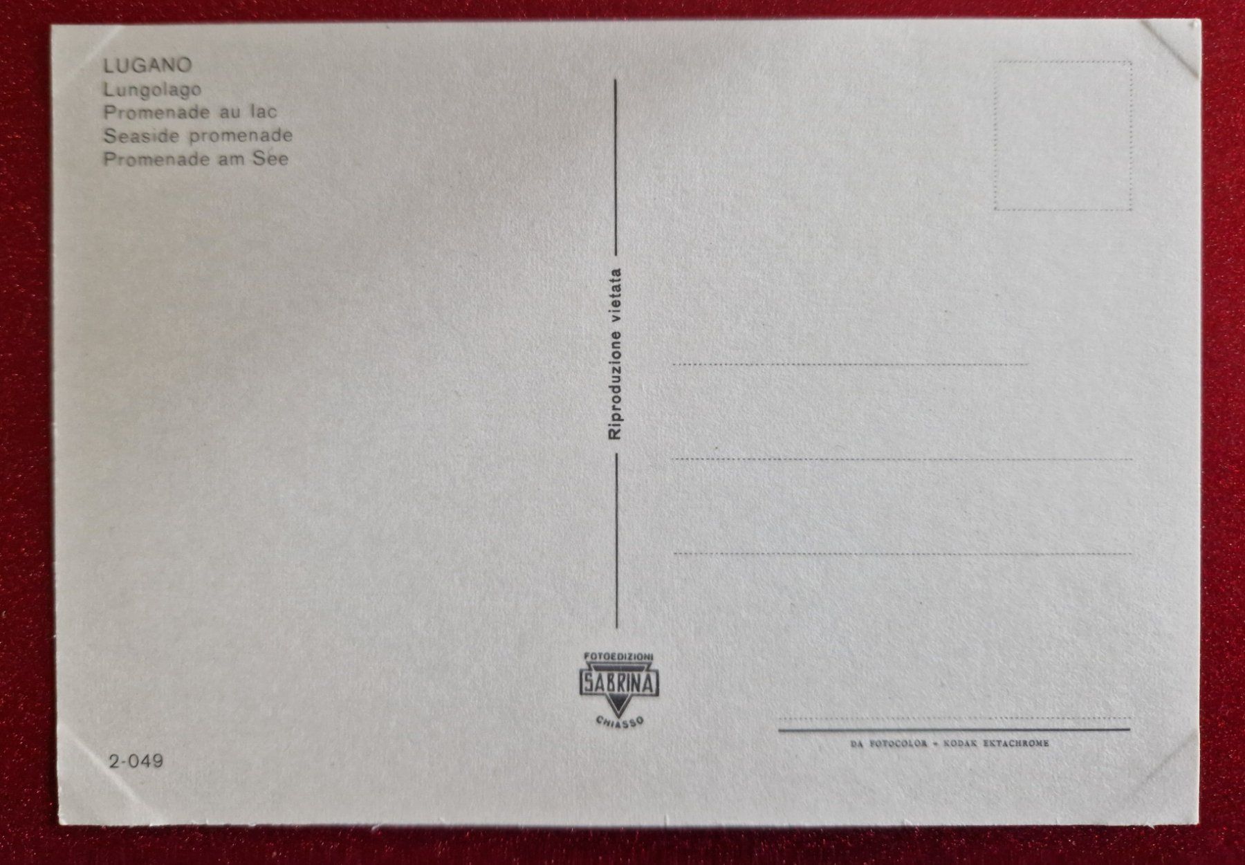 Cartoline postali: Lugano Lungolago, Oldtimer ungelaufen Top – Nuovo (secondo la descrizione) da Melchnau venduto da Arthurius 1