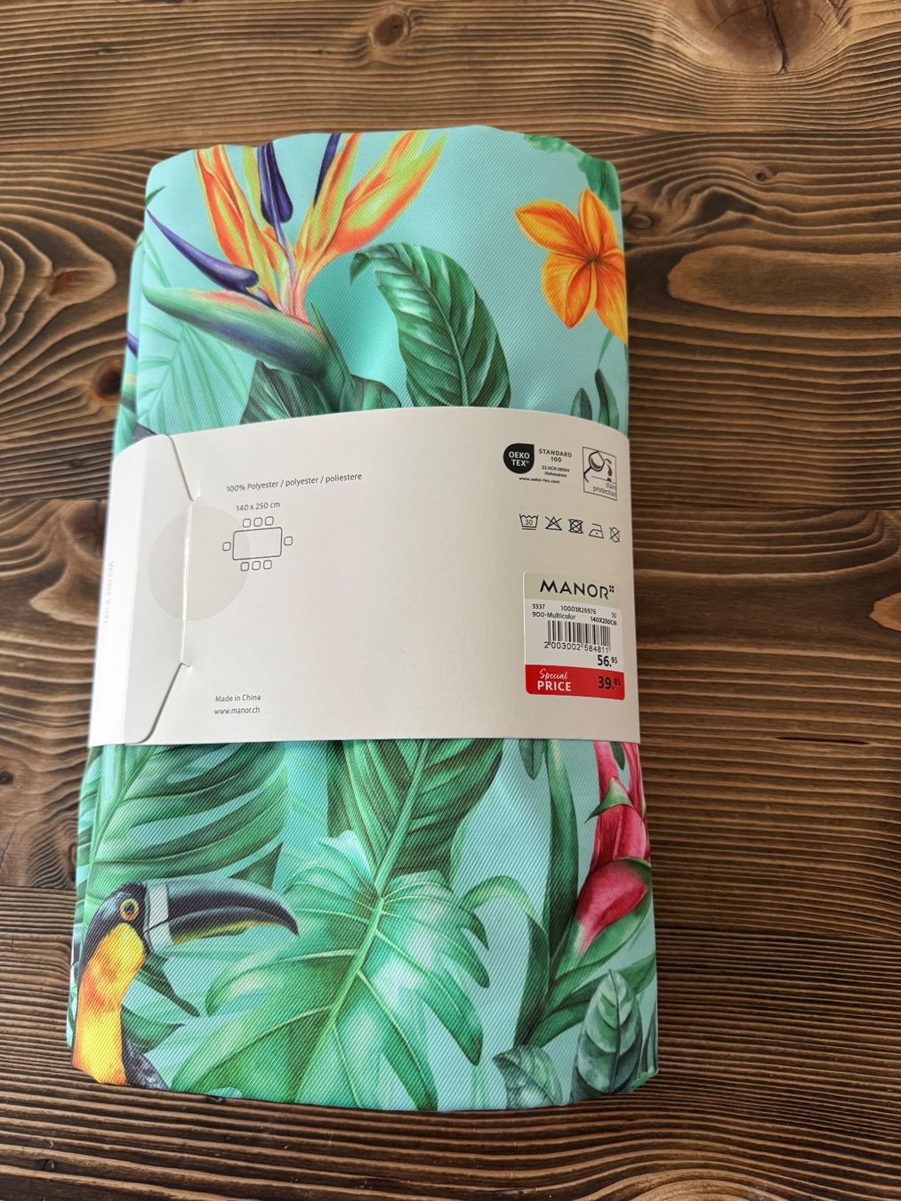 Manor Sonstige Tischwäsche: Manor Tischdecke tropisch 140x250cm neu – Gebraucht aus Arisdorf von imbeck 1