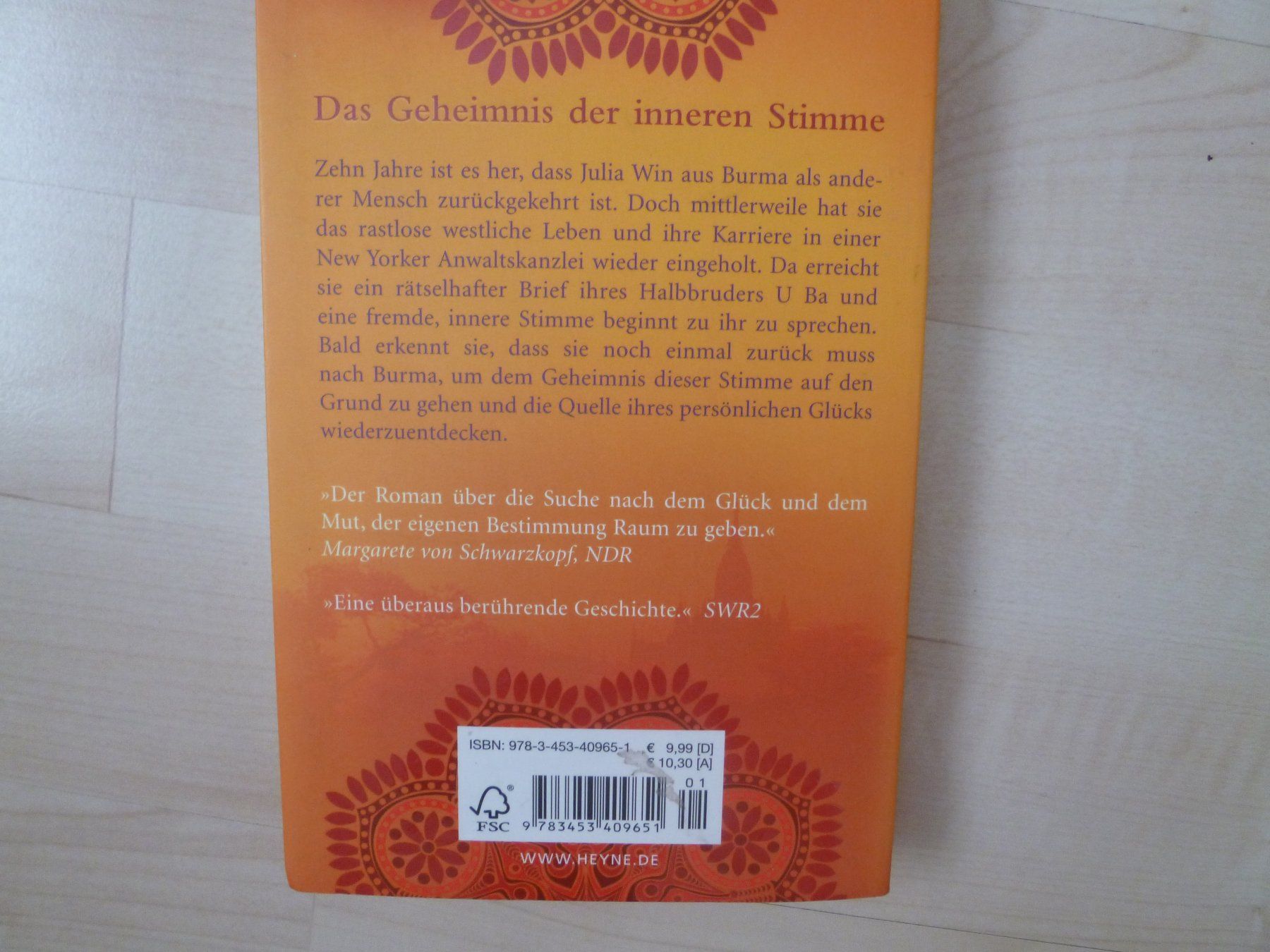 Livres: Herzenstimmen Jan-Philipp Sendker  Taschenbuch – D'occasion à Dättlikon par Mamakuga 5