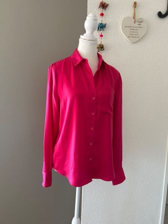 Langarm Bluse rot