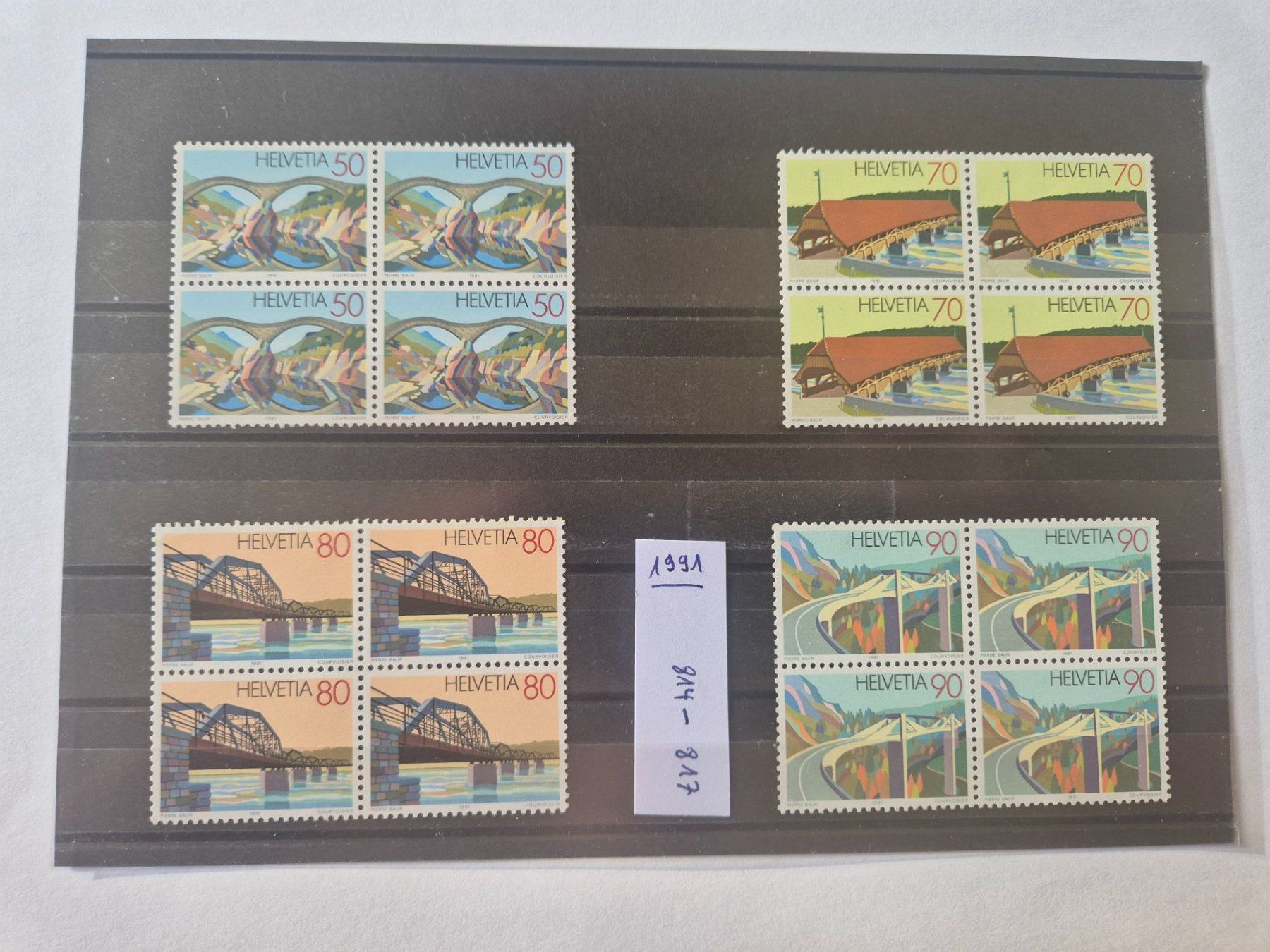 Alle Briefmarken: Briefmarken 1991 – Neu (gemäss Beschreibung) aus Vella von Platetg13