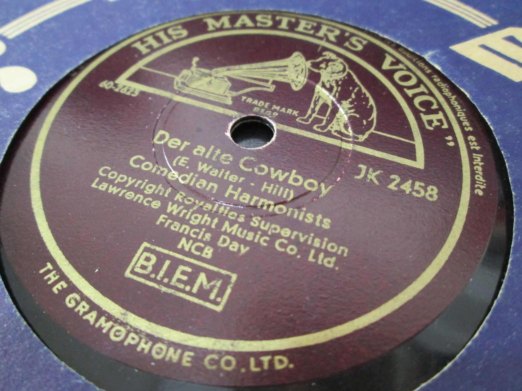 Schallplatten: DISQUES 78 TOURS – Gebraucht aus Lausanne von Leag 5