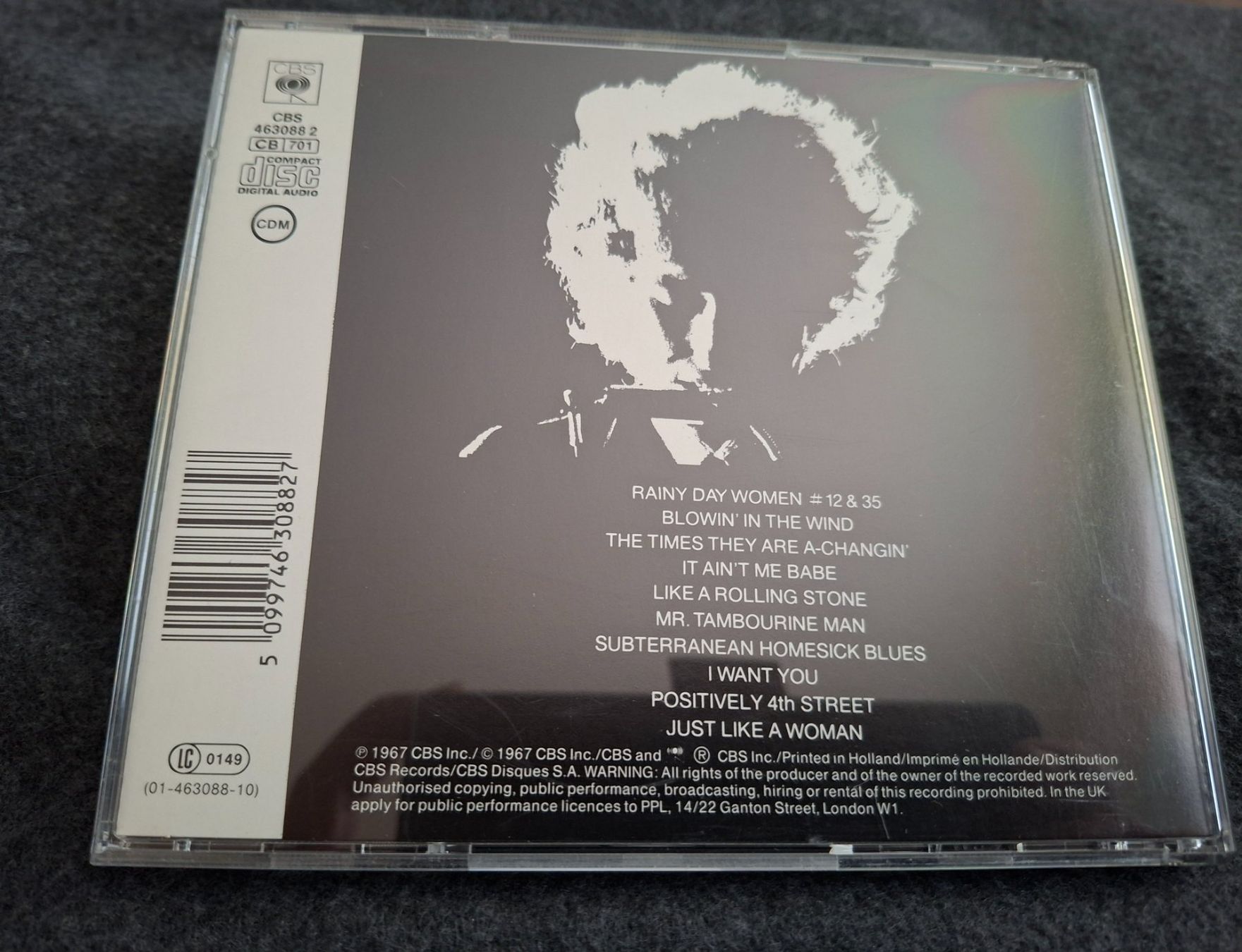 CD: Bob Dylan CD, Greatest Hits – Usato da Merenschwand venduto da lea61 1