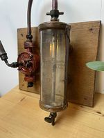 Petrol Pumpe aus Rorschach SG Tanksäule Zapfsäule vintage