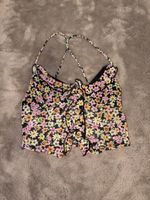 Damen Crop Top Blumenmuster Grösse XS-S neuwertig