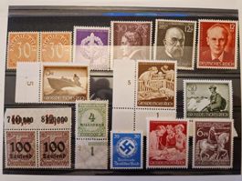 Deutsches Reich Briefmarken POSTFRISCH